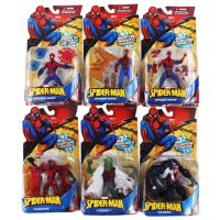 13-15cm 6 Styles Marvel Superheroes Venom Carnage Lizard PVC Action Figure Collectible Model Toys