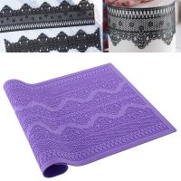 【hot】 Pattern Silicone Fondant Embossed Mold Decorating Embossing