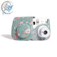 [Factory Spot Supply] Polaroid 11/8/8 /9/7 Green Background Rose Retro Camera Bag Protective Cover camera