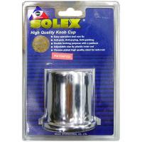 ?The Best!! ถ้วยครอบ SOLEX เล็ก 2 รู (ไม่มีกุญแจ) ลูกบิดประตู ลูกบิด ลูกบิดสแตนเลส SOLEX 2 HOLES NO KEY(S) SECURITY COVE