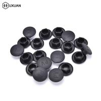 20PCS Black Hex Socket Allen Bolt Screw Nut Hexagon Head Cover Cap Protector Fasteners Screws Covers Caps M5-M24 Fasteners