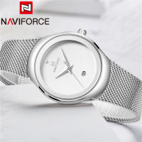 NAVIFORCE 5004 Women Watches Top nd Luxury Stainless Steel celet Female Clock Relogio Feminino Fashion Ladies Wristwatch