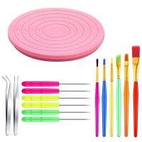 Cookie Decorating Kit Supplies1 Acrylic Cookie Turntable6 Cookie Scriber Needle6 Cookie Decorating Brushes2 Tweezers