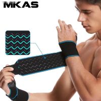 ✿✠ MKAS 1 PCS Wrist Band Support Adjustable Wrist Bandage Brace with Thumb Support Wrist Compression Straps Workouts Weightlifting