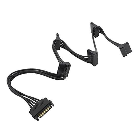 Novonest Extension Cable PC Case Fan SATA Adapter Cable SATA Power