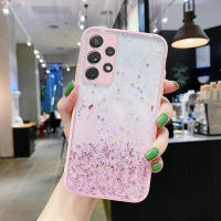 INEATER Glitter Clear ป้องกันเลนส์กล้องกรณี Samsung Galaxy A20 A30 A50 A70 A11เคสโทรศัพท์สำหรับ Samsung S21 Ultra S20 FE Plus หมายเหตุ20 A52 A72 A32 5G A02S A21S A51 A71 A31 Glitter Clear เคสกันกระแทก