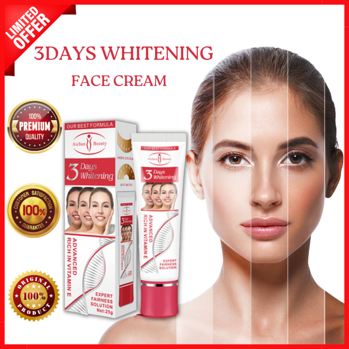 Aichun Beauty 3days Whitening Cream Enriched With Whitening And
