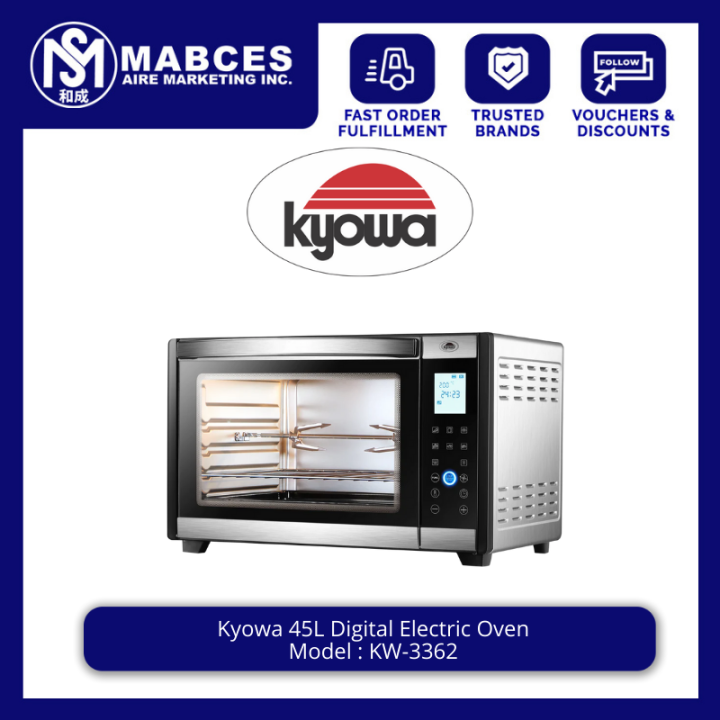 Kyowa 45L Digital Electric Oven KW3362 Lazada PH