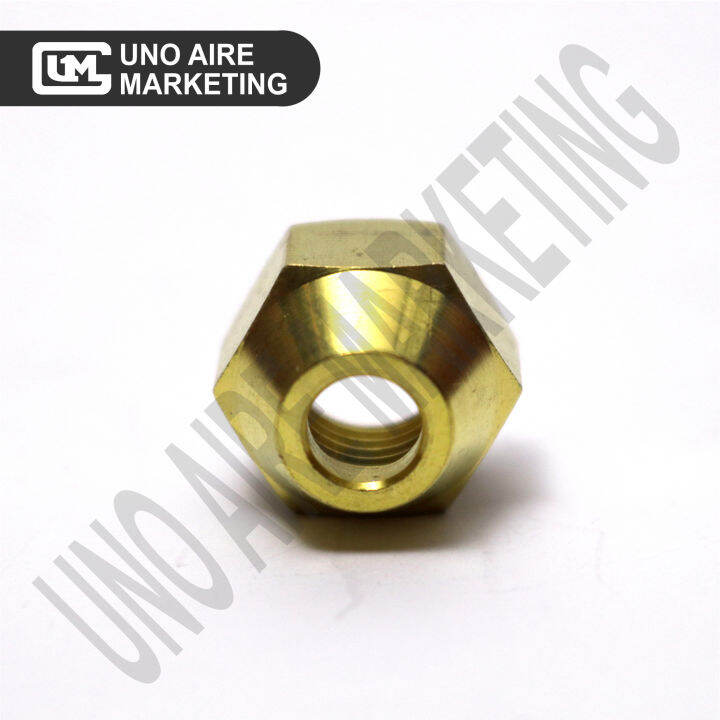 Flare Nut 1/4 3/8 1/2 5/8 3/4 7/8 Brass for Refrigeration Air