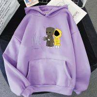 Cartoon Little Nightmares SIX Anime Hoodies Printed Yellow Cartoon Streetwear Purple Tops Long Sleeve Harajuku Sweatshirts Size XS-4XL