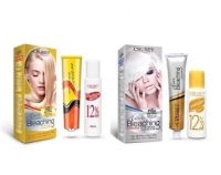 ▶️สีทอง สีขาว▶️✨ Cruset Hair Color Cream Bleaching ครีมฟอกสีผม ครูเซ็ท Cruset Hair Color Cream Bleaching Gold A900 &amp; White A000 ผงฟอกสีทอง สีขาว 75ml