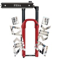 FESA Rockshox สติ๊กเกอร์ตะเกียบหน้าจักรยานตะเกียบหน้ารถจักรยานเสือภูเขากันน้ำอุปกรณ์รถจักรยานสติกเกอร์จักรยาน