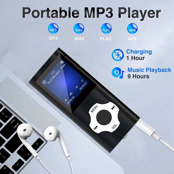 mp3-music-player-with-bluetooth-5-0-portable-hifi-music-player-video-photo-viewer-for-kids-black