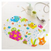 ❡ NEW Cute 20/Color Anti-Slip PVC Bathtub Mats Fish Animal With Sucker Kids Bathroom Carpet Shower Bath Mat Soft Massage Pad