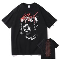 Rapper Playboi Carti Album Baru Seluruh Lotta Merah Logo Grafis Tshirt Streetwear Kaus Hip Hop Pria Kaus Fashion Wanita S-4XL-5XL-6XL