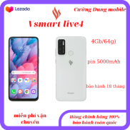 Vsmart live4 Ram4G rom 64Gb hàng new bảo hành 18 tháng, pin trâu