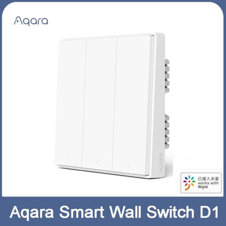 Aqara Smart Wall Switch D1 Zigbee Wireless Remote Control Key Light ...