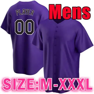 Rockies Pooh Baseball Jersey - Purple