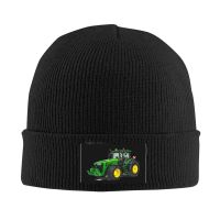 【CW】Tractor Beanie Cap Unisex Winter Warm Bonnet Femme Knit Hats Street Outdoor Skullies Beanies Caps For Men Women