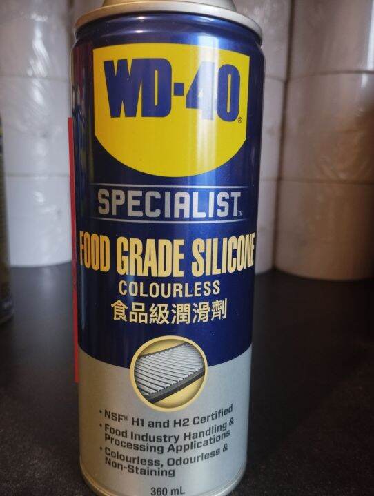 WD40 Specialist Food Grade Silicone Lubricant 360ml Lazada PH