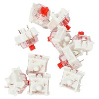 10Pcs Plastic For Cherry Red 3 Pin MX RGB Mechanical Switch Keyboard Replacement