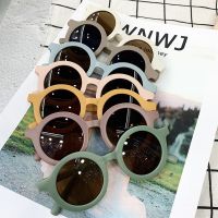 Korean Cute Round Sunglasses for kids Girls Boys Childrens Sun Glasses UV400 Protection De Sol Gafas