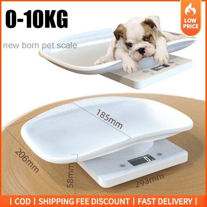 Small Pet Scale 1G-10Kg for Cat Dog Electronic Puppy Kitten Scales