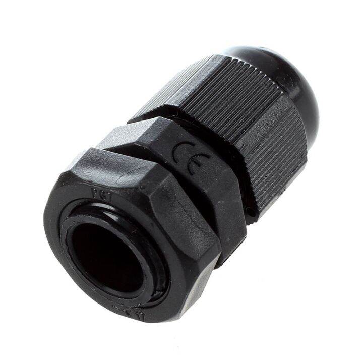 400-pieces-black-plastic-waterproof-cable-gland-connector-pg7