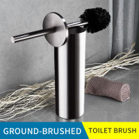 Black Bathroom Toilet Brush Holder 304 Stainless Steel Wall Mounted Toilet Brush Set Washroom Storage and Organization Gadgets