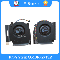 Y Store ใหม่ Original แล็ปท็อป CPU GPU พัดลมระบายความร้อนสำหรับ ROG Strix G513R G17 G713R Cooler RAD iator DC 12V 1A 2022รุ่น