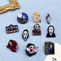 hot【DT】 Exaggerated Personality Metal Enamel Brooch Fashion Badge Pin Clothing Accessories