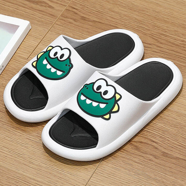 women-summer-beach-slides-men-slippers-sandals-flip-flops-cartoon-duck-animal-print-platform-thick-couples-home-bathroom-shoes