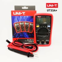 UNI-T รุ่น UT33A+ มิเตอร์วัดไฟ มัลติมิเตอร์ดิจิตอล Digital Multimeter ระบบออโต้ใช้งานง่าย (วัด CAP ได้ )