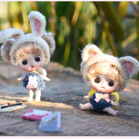 10Cm Kawaii Pocket Doll Simulation Princess Doll toy With Clothes Outfit Dress 112 Baby Dolls Figure Action Toys For Girl Gifts