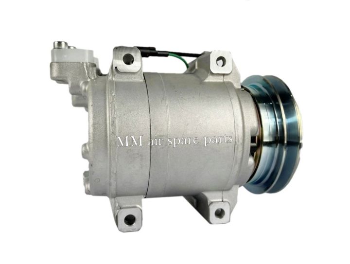 คอมแอร์-ใหม่-อีซูซุ-เดก้า-npr-130-npr-150-elf-720-compressor-isuzu-deca-valeo-คอมเพรสเซอร์แอร์-คอมแอร์รถยนต์