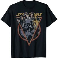 HOT ITEM!!Family Tee Couple Tee Star Wars Retro Characters Vintage Style T-Shirt For Adult