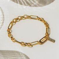 LAC.COLLECTION - Celia Bracelet / กำไลข้อมือสไตล์ห่วงโซ่ สีทอง,สีเงิน