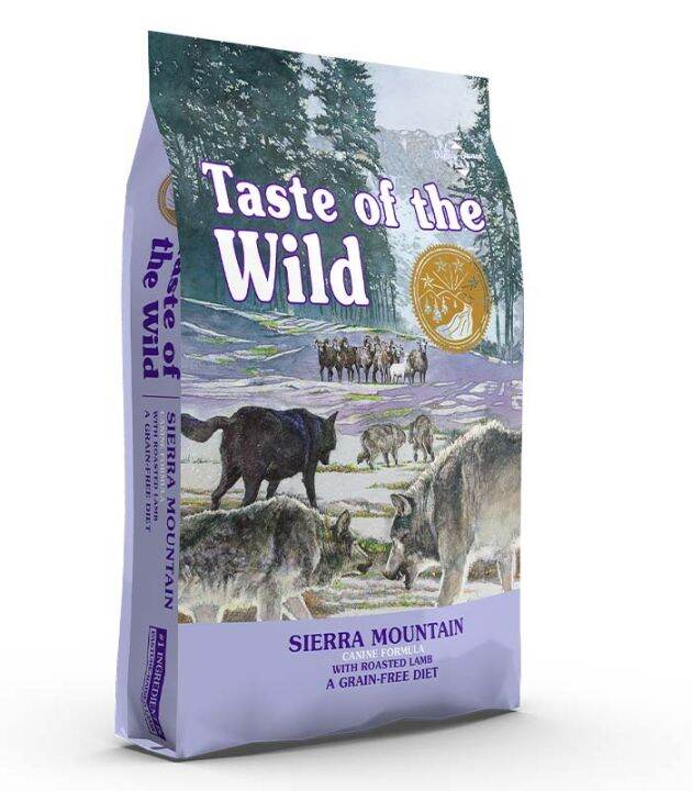 Taste Of The Wild Sierra Mountain Hundefutter – 12,2 Kg Sack, Für Alle Lebensphasen, Auch Bei Empfindlichem Bauch