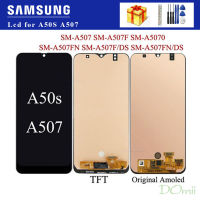 A507F A507 A50S/จอแสดงผลหน้าจอสัมผัส Digitizer แทนการประกอบสำหรับ Samsung A50S Lcd ของแท้/Oled/Tft