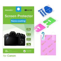 【✲High Quality✲】 uk7asf Deerekin Hd Nano-Coating ปกป้องหน้าจอสำหรับ Canon Rebel T4i T5i T6i T6s Sl1 Sl2/จูบ Eos X7i X8i X9i X7กล้องดิจิตอล X9