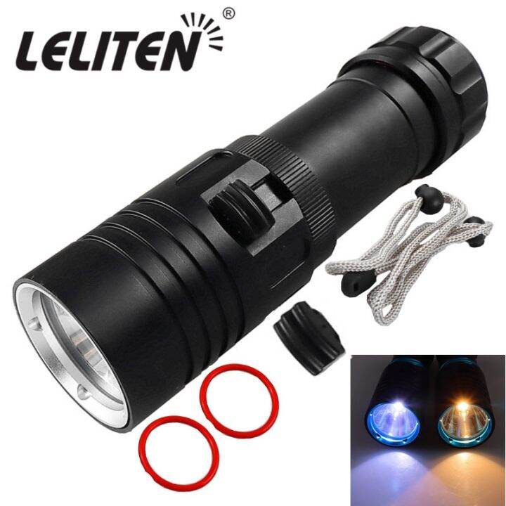 Cree Light Flashlight 18650 Diving Led Flashlight Diving 26650 - Xml-l2  White Light - Aliexpress 