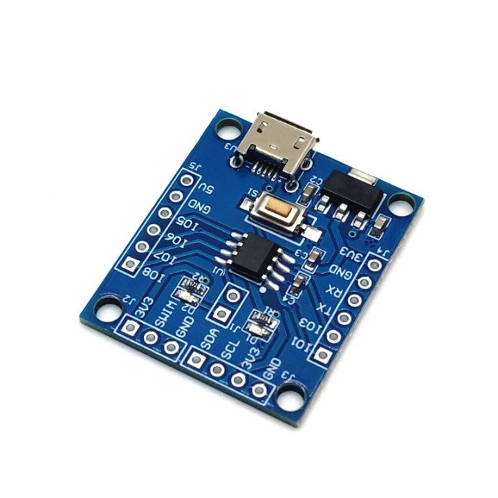 hot-sales-fuchijin77-stm8s001j3บอร์ดพัฒนาขนาดเล็กบอร์ดระบบไมโครชิพเดี่ยว-core-stm8s001บอร์ดพัฒนา-stm