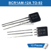 10Pcs BCR1AM-12A TO-92 BCR1A BCR1AM 12 12A TO92 1A/600V SCR Low Power Triac ใหม่เดิม