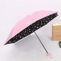 Small Daisy Umbrella Sunshade 3Folding Umbrella 1926