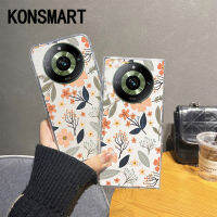 KONSMART 2023เคสใหม่ Realme 11pro 11 11pro + ดอกไม้ Ins เคสใส11pro Realme เคสโทรศัพท์กันกระแทก +