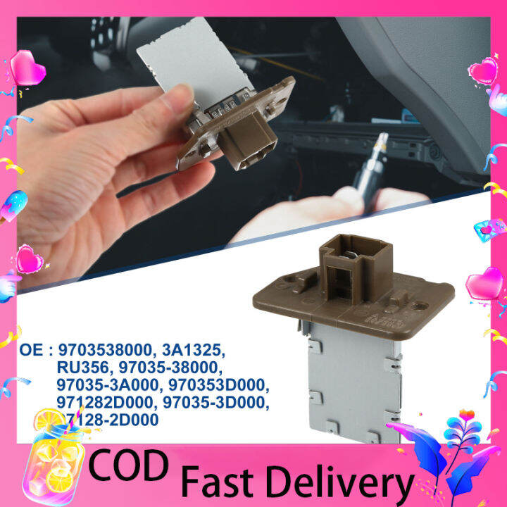 Car Blower Motor Resistor Heater Air Conditioning Blower Speed