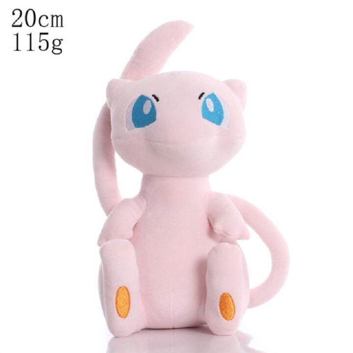 17-25cm-pokemon-anime-figure-pikachu-mew-lucario-eevee-charmander-mewtwo-pet-stuffed-plush-dolls-pendant-toys-kids-xmas-gifts