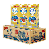 [ส่งฟรี!!!] ไฮคิว 3 พลัส ซูเปอร์โกลด์ นมยูเอชที สูตร 4 รสจืด 180 มล. x 27 กล่องHi-Q 3 Plus Super Gold UHT Milk Plain Flavoured 180 ml x 27 Boxes