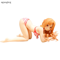 agasgbrg Yuuki Asuna รูปตุ๊กตาผู้หญิงเซ็กซี่5ซม. ศิลปะอนิเมะญี่ปุ่นดาบศิลปะออนไลน์