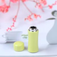 Colorful Heart 1:12 Dollhouse Miniature Water Cup Insulating Cup Can Opened Simulation Toy Green